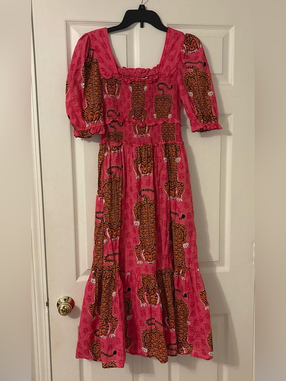 Printfresh Leopard Print Midi Dress